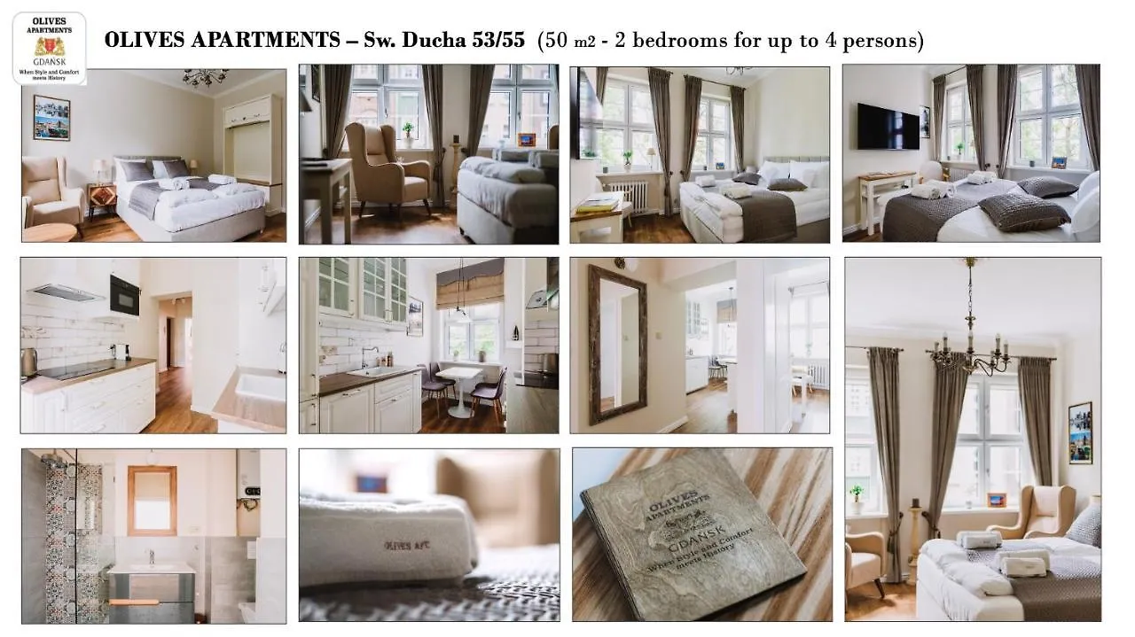 Olives Cathedral Apartment Гданьск